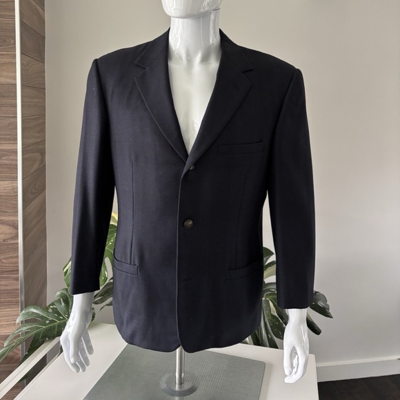 Gianni Versace Blazer Jacket Wool Buttons Medusa Sz 50 us *Vintage* - Picture 2 of 10